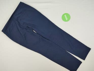 srebrne spodnie mohito: Mohito, Material trousers for women, size M — 3