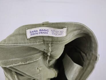 stradivarius spodnie w paski: Zara, Jeansy damskie, rozmiar S — 4