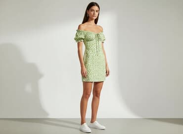 sukienka z haftowanymi kwiatami: Shein, Sukienka damska, rozmiar S — 7