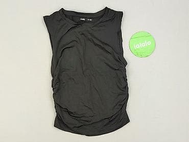 czarny top cropp: Sinsay, Top damski, rozmiar XS — 2