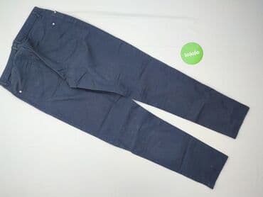 jeansy plus size wysoki stan: Esmara, Spodnie materiałowe damskie, M — 4