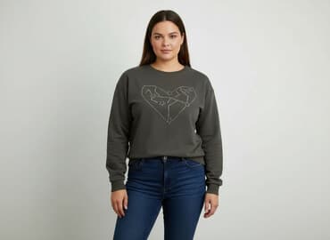 ciemnoszara bluza damska: Bluza damska
, rozmiar XL — 5