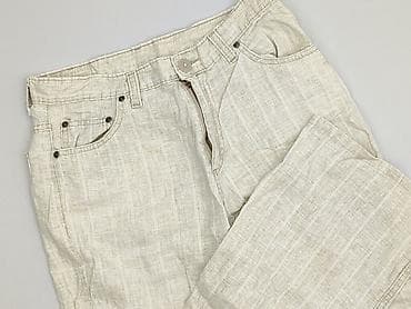 Women: Material trousers for women, size L — 1