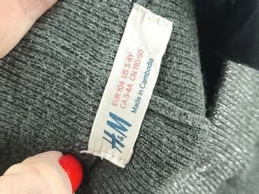 rajstopy w czerwono czarne paski: Legginsy dziecięce, H&M, 3-4 lat, 104, stan - Idealny — 4