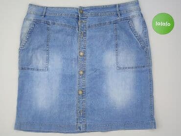 spodenko spódniczka jeans: Bpc bonprix collection, Spódnica damska, rozmiar XL — 2