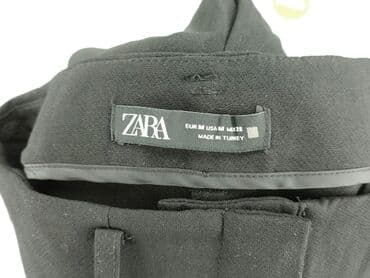 stradivarius woskowane spodnie z wysokim stanem: Zara, Штани чоловічі, розмір M — 4