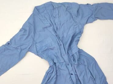 niebieska sukienka h: Sukienka damska, rozmiar S — 1