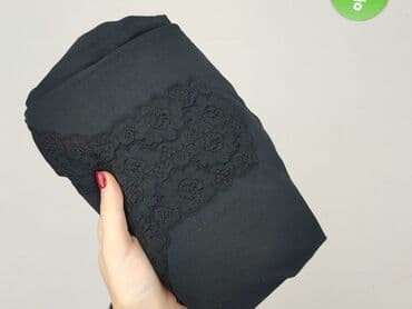 bluzka czarna z dekoltem v: Women's blouse, size S — 4