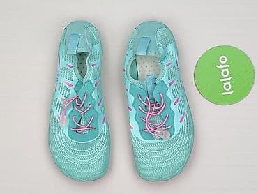 bocci buty: Buty damskie barefoot/wodne – turkusowe z różowymi akcentami - Typ — 2