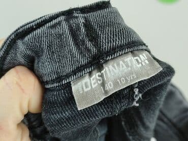 kurtki wiosenne hm: Spodnie jeansowe, Destination, 10 lat, 134/140, stan - Bardzo dobry — 6