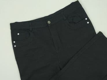 spodnie cargo diverse: Spodnie materiałowe damskie, rozmiar L — 1