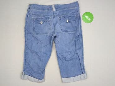 krótkie spodenki z szerokimi nogawkami: Spodnie 3/4 damskie, rozmiar XL — 3