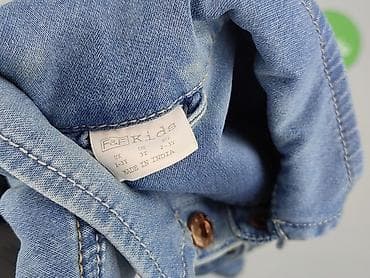 bluzki z motylem: Dziecięca kurtka jeansowa, 2-3 lat, 92-98 cm, F&F, stan - Bardzo dobry — 5