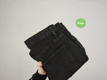 legginsy w kwiaty damskie: Jeansy damskie, M — 6