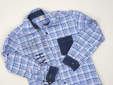 calvin klein jeans retro runner: Shirt 7 years, condition - Perfect, pattern - Cell, color - Blue — 1