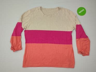 bluzka sweterkowa damska z krótkim rękawem: Bluzka damska, rozmiar 4XL — 2