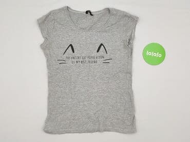 sinsay kapcie koty: Sinsay, T-shirt damski, rozmiar S — 4