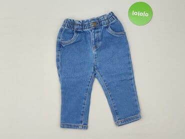 sinsay koszula biała: Spodnie jeansowe, Reserved, 9-12 miesięcy, stan - Idealny — 2