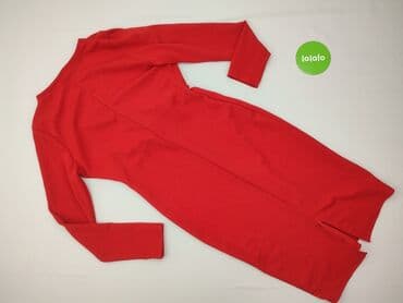 czerwona długa sukienki: Sukienka damska, rozmiar L — 3