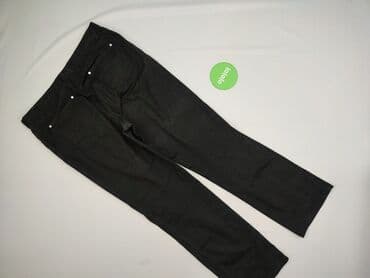 czarne jeansy damskie stylizacje: Jeansy damskie, rozmiar XL — 3
