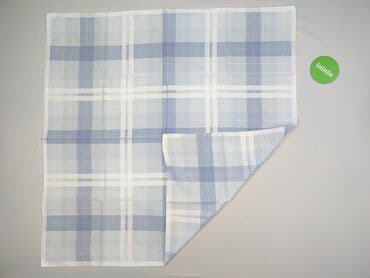 trzymacz koszuli: Obrus 88 x 88, kolor - Błękitny, stan - Bardzo dobry — 3