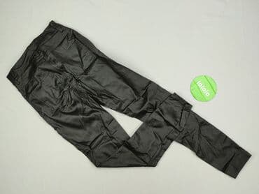 winylowe spodnie pull and bear: Spodnie materiałowe damskie, rozmiar XS — 3