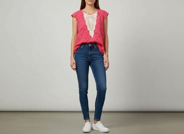 rozowa bluzka: Bluzka damska, rozmiar S — 7