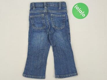 reserved woskowane spodnie: Denim pants, Lupilu, 9-12 months, condition - Very good — 3