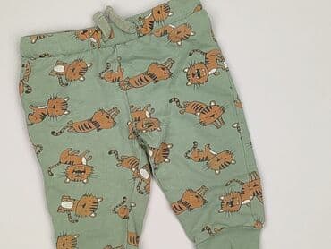 krótkie spodenki niemowlęce 74: Sweatpants, So cute, 6-9 months, condition - Very good — 1