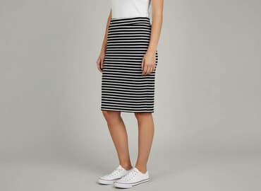 spódnice z lampasem: Spódnica damska, rozmiar S — 6