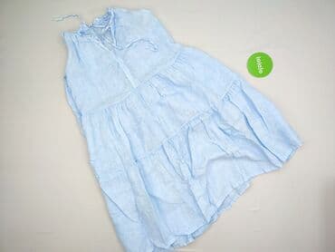 koszula nocna lniana: Sukienka damska, rozmiar M — 2