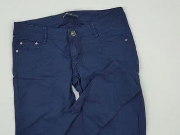 denim jeans: Spodnie materiałowe damskie, rozmiar L — 1