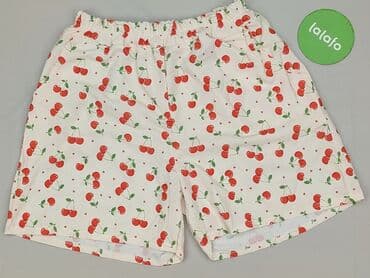 krótkie spodenki z kokardą: Pronto Moda, Szorty damskie, rozmiar M — 2