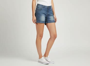 pakuten spodenki jeansowe: Szorty damskie, rozmiar S — 6