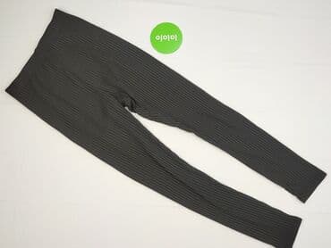 czarne legginsy prążkowane: Shein, Legginsy rozmiar L — 2