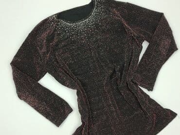 ubrania z brokatem: Women's blouse, size S — 2