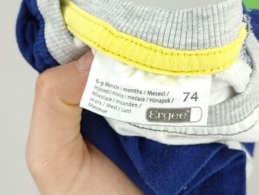 czarne rajstopy dla niemowlaka: T-shirt, Ergee, 6-9 months, condition - Very good — 4