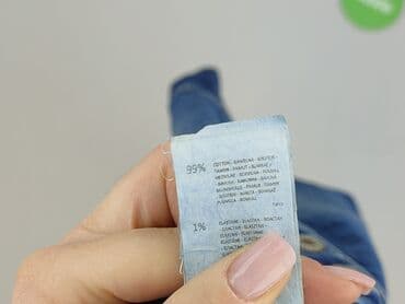 spódniczka dżinsowe z wysokim stanem: Denim Collection, Spódnica damska, rozmiar XS — 6