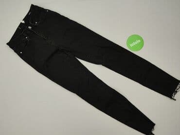 czarne jeansy bershka: Jeansy damskie, rozmiar XS — 2