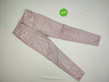 calzedonia spodnie z wysokim stanem: Material trousers for women, size M — 3