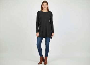 eleganckie bluzki czarne: Bluzka damska, rozmiar M — 6