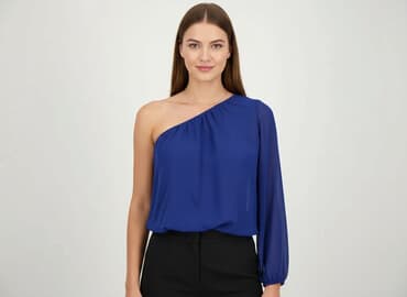 bluzka z cekinami dla dziewczynek: Amisu, Women's blouse, S — 6