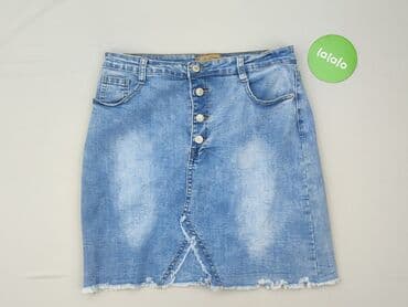spódniczka mini allegro: DENIM JEANS, Spódnica damska, rozmiar 2XL — 2