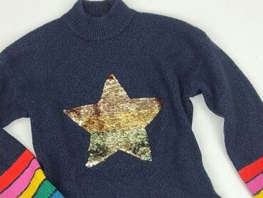 pomaranczowe spodnie dresowe: Sweater, Next, 10 years, 134-140 cm, condition - Perfect — 1