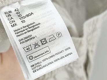 6 3 in cm: H&M L.O.G.G., Spodnie materiałowe damskie, rozmiar XL — 5