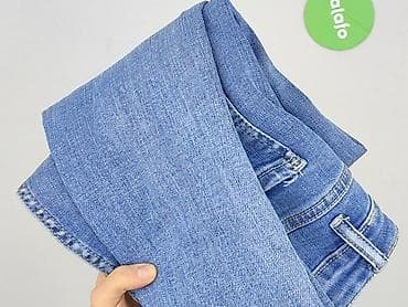 przecierane jeansy: Jeansy damskie, rozmiar L — 6