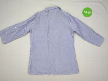 koszula damska w niebieskie paski: Women`s shirt, size L — 4