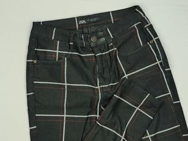 sukienka wyprzedaż zara: Zara, Spodnie materiałowe damskie, M — 1