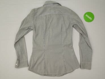 szara bluzka h m: H&M, Koszula damska, rozmiar XS — 3