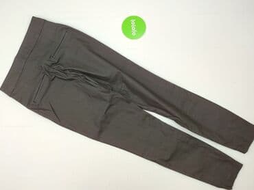 reserved spodnie wysoki stan: Spodnie materiałowe damskie, rozmiar L — 4